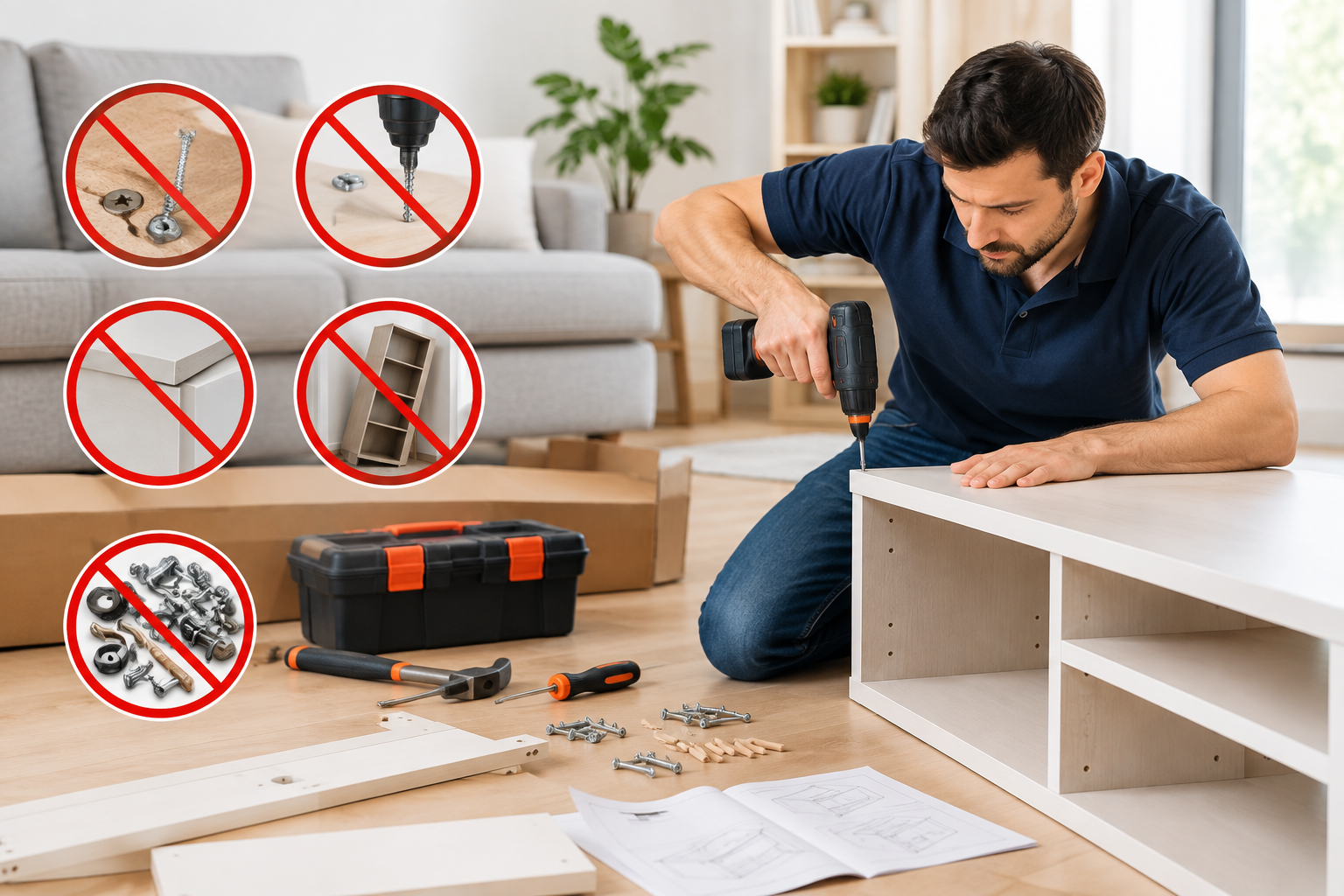Furniture Assembly and Installation: Common Issues to Avoid